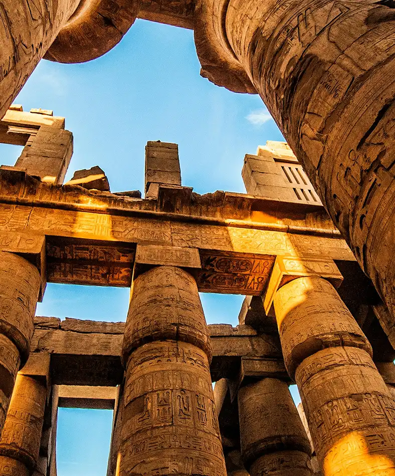 Ruínas do templo de Karnak